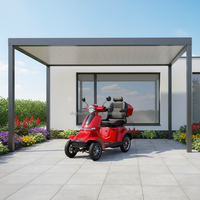 Scooter électrique tout-terrain économique à 4 roues, homologué EEC COC 25 km/h, entrepôt UE, moteur 1000W, suspension intégrale, charge 200 kg, autonomie 60-80 km