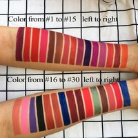 Personnalisez votre logo Rouge à lèvres Matte Lipquid avec marque privée