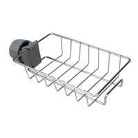 Support de robinet en fer étagère de rangement de cuisine éponge chiffon à vaisselle support de finition égouttoir de piscine chiffon de rangement égouttoir support sec