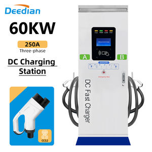 Stazione di Ricarica EV ad Alta Potenza DC 60-120KW Montaggio a Pavimento CHADEMO NACS CCS2 OCPP2.0.1 Controllo Remoto 4G IP55 NUOVO Caricatore Rapido - Product Image 1
