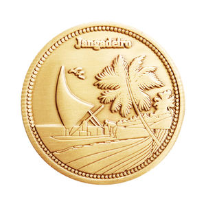 Moneta Commemorativa del Personaggio Capitano <span class=keywords><strong>Jack</strong></span> con Design Cartoon, Colore Pantone Personalizzabile, Forma e Metallo Placcato - Product Image 5