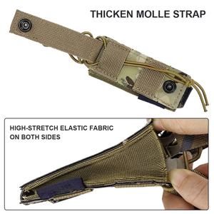 ซองแม็กกาซีนยุทธวิธี Sinairsoft แบบตัดด้วยเลเซอร์ ลายพราง ระบบ Molle สำหรับแม็กกาซีน 9 มม. - Product Image 5