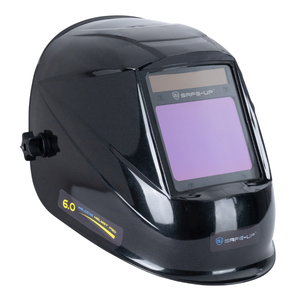 <span class=keywords><strong>Casque</strong></span> <span class=keywords><strong>de</strong></span> soudage en PP, vision large 150x90mm, couleurs réelles, alimentation solaire, batterie au lithium, assombrissement automatique - Product Image 1