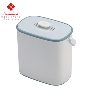 5L Mini Novelty Kitchen Room Carbon Sheet Trash Can Compost Bin For Garden