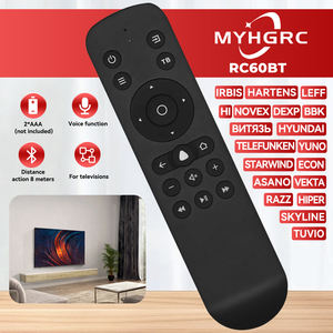 Control Remoto por Voz RCR60BT para Irbis/ Hartens/ BBK/ <span class=keywords><strong>Novex</strong></span>/ Knight/ Hyundai/ Leff/ STARWIND, para el Mercado Ruso - Product Image 2