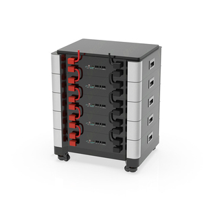 แบตเตอรี่เก็บพลังงานแสงอาทิตย์ LFP51200 ความจุ 10 กิโลวัตต์ชั่วโมง ชาร์จได้ 48V/51.2V LiFePO4 สถานีพลังงานสำรองสำหรับบ้าน ดีไซน์แบบต่อพ่วงได้ - Product Image 1