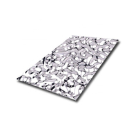 SS 304 316L PVC Couleur Argent Miroir Panneau Mural 904L BA Plafond Décoration Ondulation De L'eau Inoxydable Feuille De Soudage Coupe Pliage