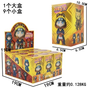 Figurines d'action en PVC, ornements de <span class=keywords><strong>voiture</strong></span>, figurines de dessins animés, animaux ninjas, boîtes mystères tendance, collection de figurines d'action, jouets personnalisables - Product Image 6
