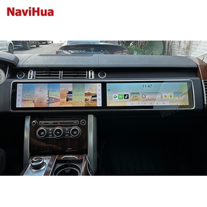 Navihua New Upgrade for Range Rover Vogue 2013-2016 Dual Screen Android Multimedia <b>System</b> With Co-pilot Entertainment Screen - Product Image 1