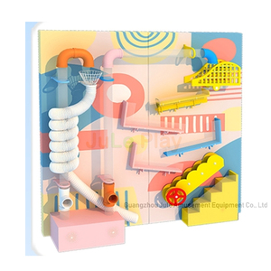 Enfants jeux muraux Jouets mur Fabricant Chine Couleurs claires Jeux muraux interactifs Sensory Kids Indoor Play Center Equipment - Product Image 1