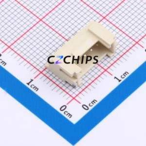 HCZZ0383-5 Wire-to-Board Pin Header SMD,P=2mm,Horizontal Mount Connector 1x5P 2mm Horizontal Mount HY - Product Image 1