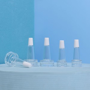 Chất Lượng Cao Trong Suốt PVC 13Mm 20Mm Mềm Twist Top Nắp Trumpet Đầu Ống Nhỏ Giọt - Product Image 3