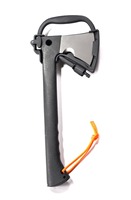 Hache de combat multifonctionnelle à double lame pour le camping, la chasse, la survie, tactique, manche en fibre de verre, 678g, 360mm