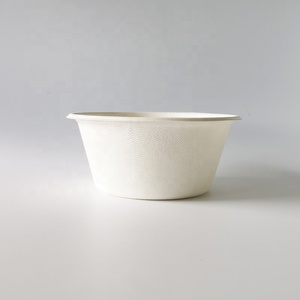 Disposable Plastic Biodegradable salad bowl With Lid Food Packing Bowls