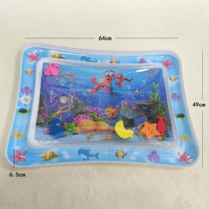 <span class=keywords><strong>Tapis</strong></span> de jeu aquatique gonflable en PVC personnalisé pour bébé, <span class=keywords><strong>tapis</strong></span> <span class=keywords><strong>sensoriel</strong></span> pour tout-petit, jouet éducatif précoce pour intérieur, OEM - Product Image 2