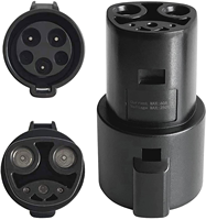 Colección - Adaptadores de Cargador para Vehículos Eléctricos Tipo 2 Tipo 1 GBT CCS1 CCS2 Conector Convertidor