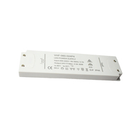 Transformateur d'alimentation pour bande LED ultra-mince 110V-240V vers 24V/12V 60W IP44, norme australienne SAA RCM