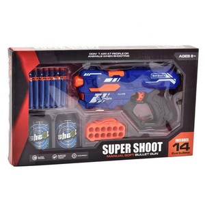 Tốt Nhất Bán Đồ Chơ<span class=keywords><strong>i</strong></span> Súng Cho Bé Trai Trẻ Em Mềm Đạn Vỏ Đ<span class=keywords><strong>i</strong></span>ện Ejecting Nhựa Chơ<span class=keywords><strong>i</strong></span> Thiết Lập - Product Image 6