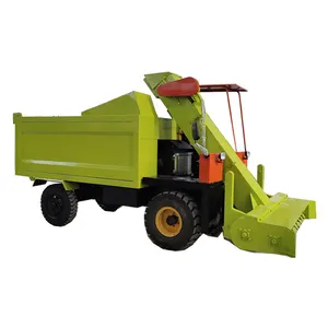 Large area work chicken manure house cleaning equipment suitable for large scale dairy farm manure removal truck
