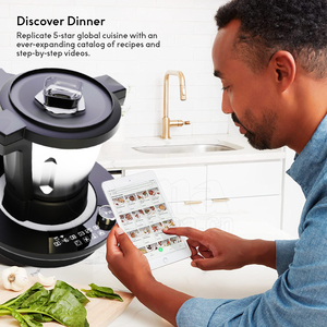 QANA Wifi Và App Hỗ Trợ Đa Chức Năng Nhào Bột Máy Salad Chopper Bộ Xử Lý Thực Phẩm Cho Hộ Gia Đình - Product Image 2