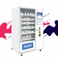 Distributeur automatique de sandwichs en armoire avec écran tactile, capacité 300-600, surveillance à distance, idéal pour les snacks et pizzas