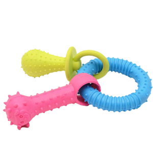 Juguete ecológico para mordedura de perro de peluche, palo de molienda transfronterizo con pegamento para mordedura no malo, Material de goma y algodón para suministros para mascotas - Product Image 1