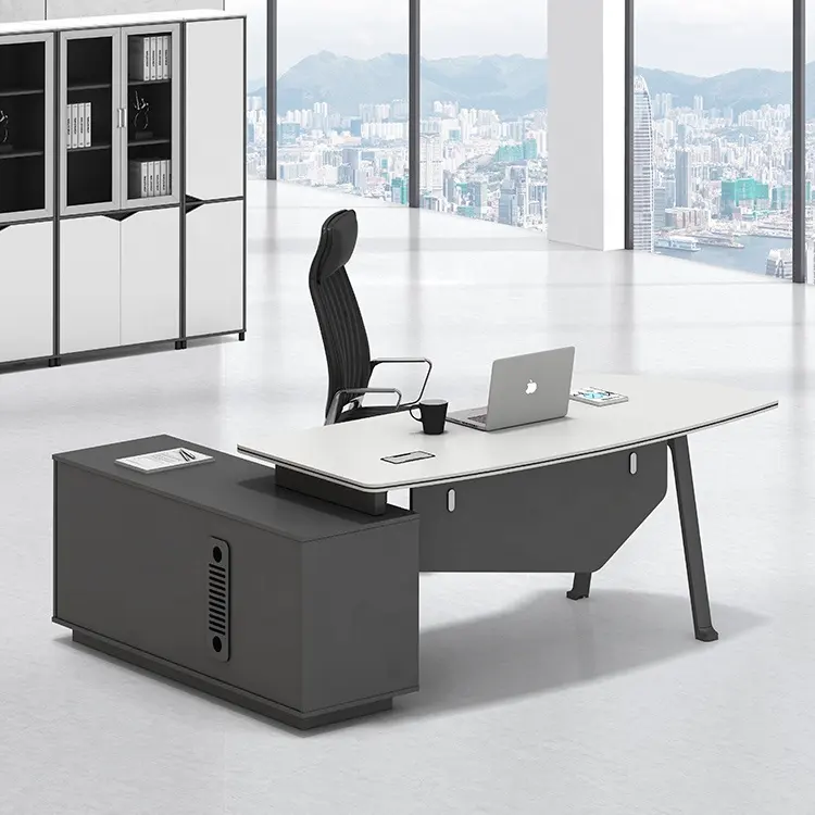 Modern Commercial Use Executive Conference Office Furniture Set Manager Workstation Modular Equipment Table Desk