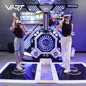 2022 VART <span class=keywords><strong>VR</strong></span> جديد ثنائي اللاعبين <span class=keywords><strong>VR</strong></span> Arena 9D الواقع الافتراضي منصة منصة محاكي - Product Image 2