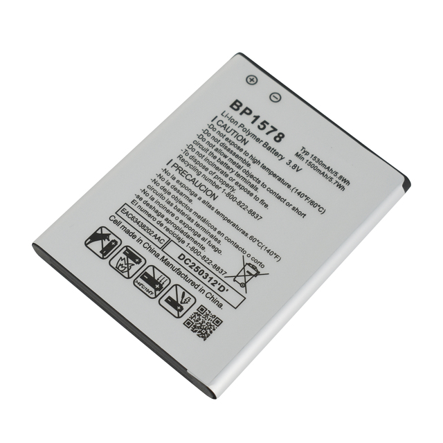 BP1578 Oem High Capacity Replacement Battery for Kazuna ETalk Verizon 4G LTE F019 F119 1530mAh