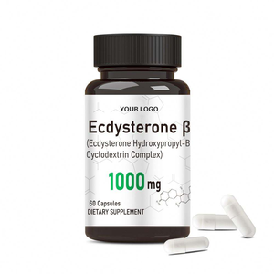 Cápsulas de Ecdisterona de Marca Privada OEM/ODM de Fábrica, Suplemento de Beta Ecdisterona, Suplementos Dietéticos para el Desarrollo Muscular - Product Image 1