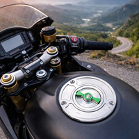 Bouchon de réservoir de carburant à dégagement rapide pour moto tout-terrain, accessoires moto