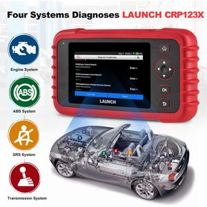Lector de Códigos LAUNCH X431 CRP123X, Herramienta de Diagnóstico de Vehículos Compatible con SDK OBD2, con 4 Sistemas para OBD2 en Todos los Autos - Product Image 6