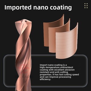 Soğutucu delik işleme deliği ile çelik için yüksek kaliteli 5D <span class=keywords><strong>2</strong></span> flüt Tungsten karbür matkap uçları - Product Image 4