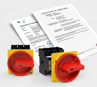   Interrupteur-sectionneur de sécurité à coupure de charge P3-63/I4/SVB-SW, série P3, sectionneur principal encastré pour armoire de commande industrielle