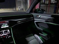 Lampu Ambient LED 64 Warna untuk Audi 19-21 A6 A7 (c8) Lampu Interior Mobil Lampu Dekorasi Mobil Lampu Hias