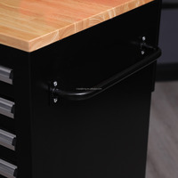 Armoire de garage, chariot à outils, boîte à outils métallique, armoire à outils en acier inoxydable, armoire verrouillable, coffre à outils d'atelier, armoire à roulettes
