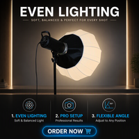 JIXIO 200W Lumière de studio LED bicolore à sortie continue professionnelle, température de couleur réglable 2700-6500K, 12 effets d'éclairage