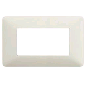 White 4-Slot Plate <b>Smart</b> Power Socket <b>Plug</b> - Product Image 1
