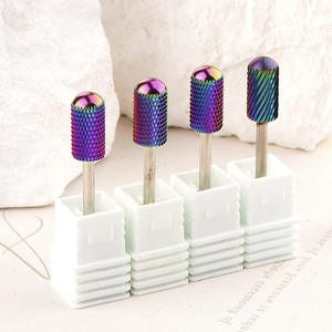 Broca de Carburo de Tungsteno para Uñas, Profesional, con Punta Cónica Segura, Color Morado, para <span class=keywords><strong>Manicura</strong></span>, <span class=keywords><strong>Precio</strong></span> al por Mayor - Product Image 3