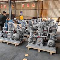 Compresseur d'air silencieux à piston sans huile, refroidi par air, à faible bruit, 380V, pour usage industriel