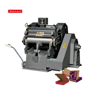 Papier Cup Printing Die Cutter Ml750/930/1100 Handmatige Stans-En Vouwmachine