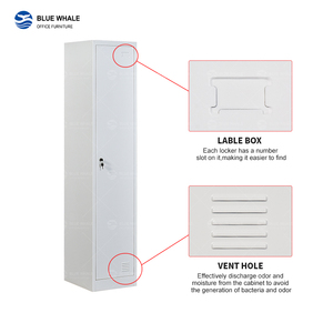 Armoire de rangement scolaire en acier, <span class=keywords><strong>casier</strong></span> simple à 6 ou 18 portes, robuste, en métal, multi-compartiments, armoire de <span class=keywords><strong>bureau</strong></span> industrielle - Product Image 3