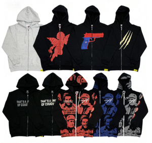 Sudadera con Capucha con Estampado de Jarabe para la Tos, Talla Grande, Guangzhou Yunying Clothing Co., Ltd. - Product Image 1