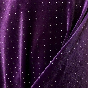 <span class=keywords><strong>Tissu</strong></span> en velours de haute qualité avec strass thermocollés, nouveau <span class=keywords><strong>tissu</strong></span> en velours doré estampé à chaud avec strass pour robes <span class=keywords><strong>et</strong></span> vêtements - Product Image 2