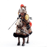 Figurine blindée modèle jouet Echo Yue Family Army Wei Army Cavalry, décoration chinoise pour bureau, bibliothèque et entrée