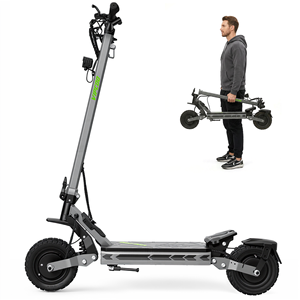 Trottinette électrique pliable pour adultes Vipcoo VS2 Pro, longue autonomie, entrepôt UK - Product Image 1