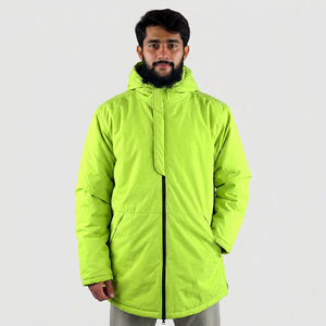 Chaqueta Cortavientos al por Mayor |   Abrigo Largo con Burbujas y Logotipo Personalizado |   Ropa Deportiva de Invierno con Relleno de 700 Fill Power, Chaqueta Soft Shell con Cierre, Nueva Colección 2026 - Product Image 1