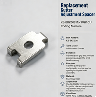 Entretoise de réglage de gouttière de remplacement KB-BKK6091 pour machine de codage CIJ KGK