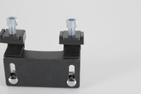 Vente en gros Booster de hauteur de grosse caisse en métal noir personnalisé Plate-forme de batterie réglable pour accessoires de batterie en caoutchouc de basson