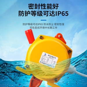 สวิตช์แบบดึงสองทิศทาง HFKLT2-II ตัวเรือนอะลูมิเนียมอัลลอยด์ IP65 อุปกรณ์อุตสาหกรรม ลิมิตสวิตช์ 36V สายไฟแบบเทอร์มินัล - Product Image 3